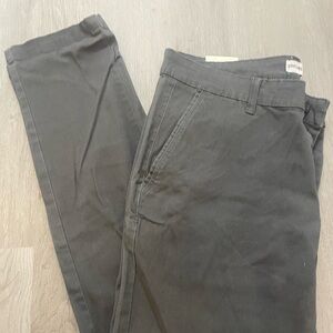 NWT Stitches and rivets gray chinos-slim fit 36x32